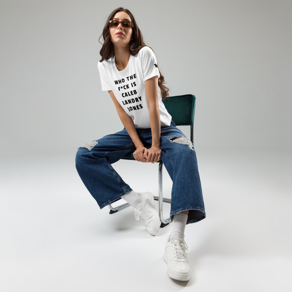 WHO THE F*CK IS CALEB LANDRY JONES Women's Premium T-shirt