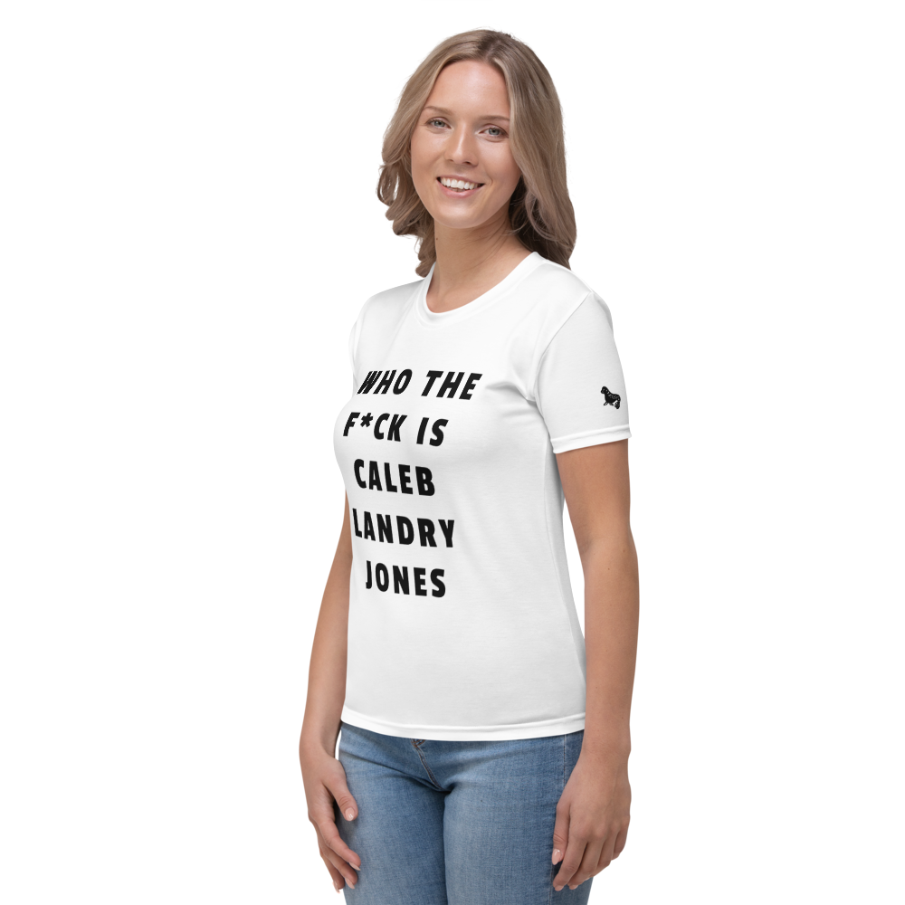 WHO THE F*CK IS CALEB LANDRY JONES Women's Premium T-shirt