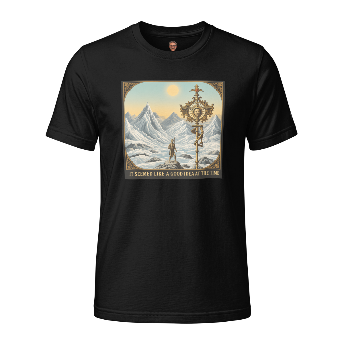 "IT SEEMED LIKE A GOOD IDEA AT THE TIME" Fine Jersey T-Shirt