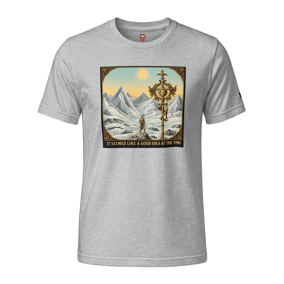 "IT SEEMED LIKE A GOOD IDEA AT THE TIME" Fine Jersey T-Shirt